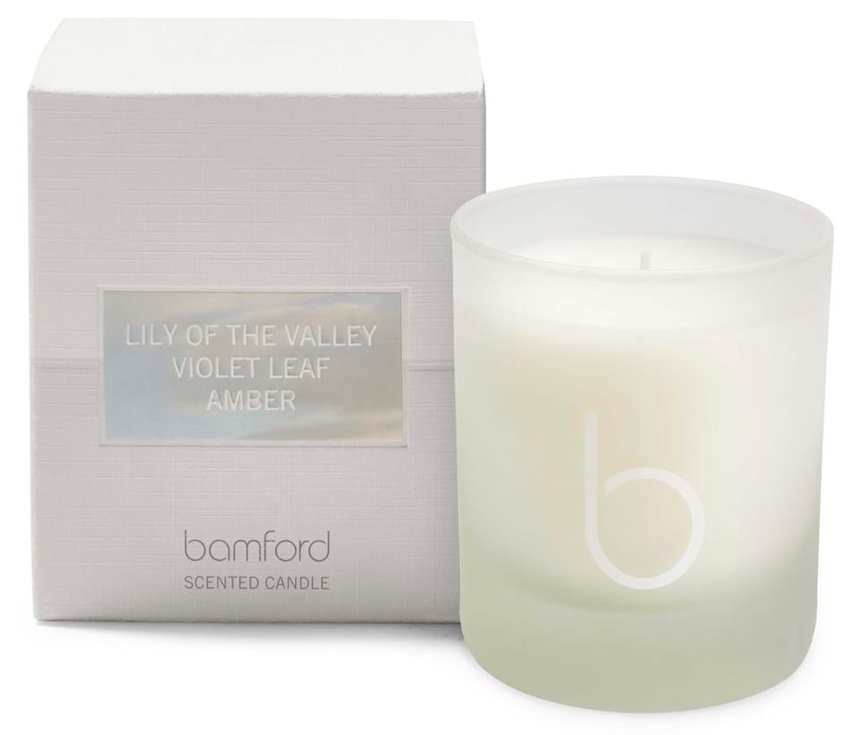 Bamford Lily Of The Valley Single Wick Candle 140 g