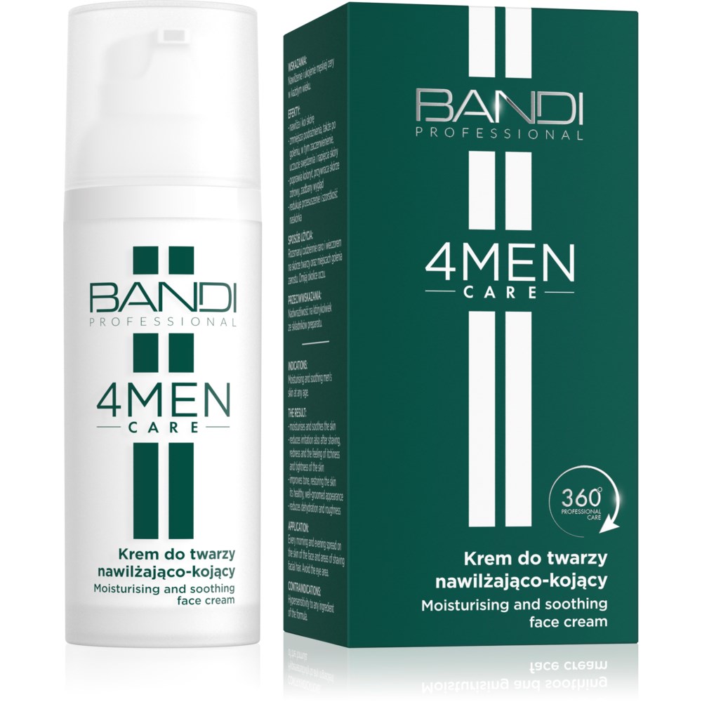 Bandi Bandi 4MEN Care Moisturising and soothing face cream 50 ml