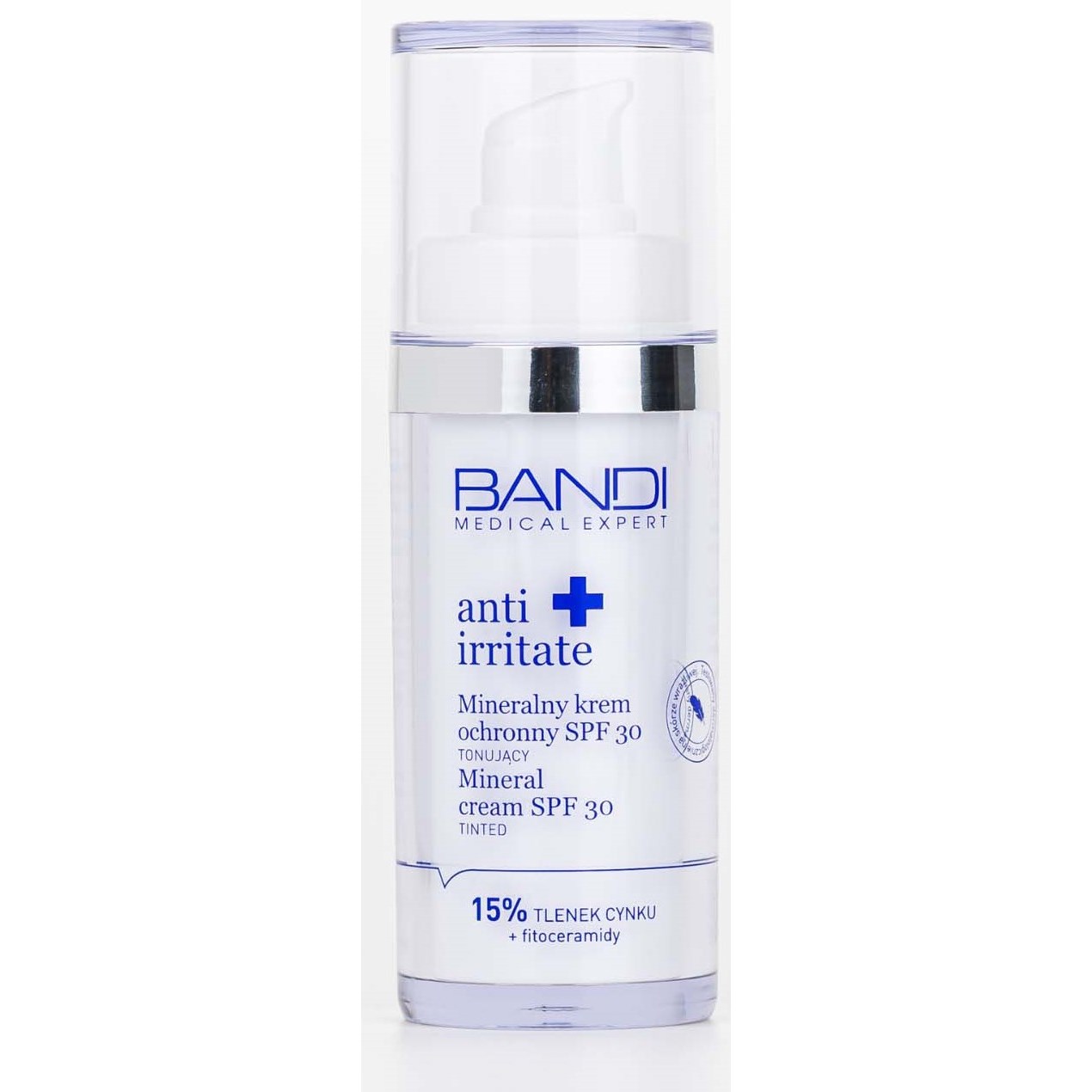 Läs mer om Bandi MEDICAL anti irritate Mineral cream SPF30 Tinted 30 ml
