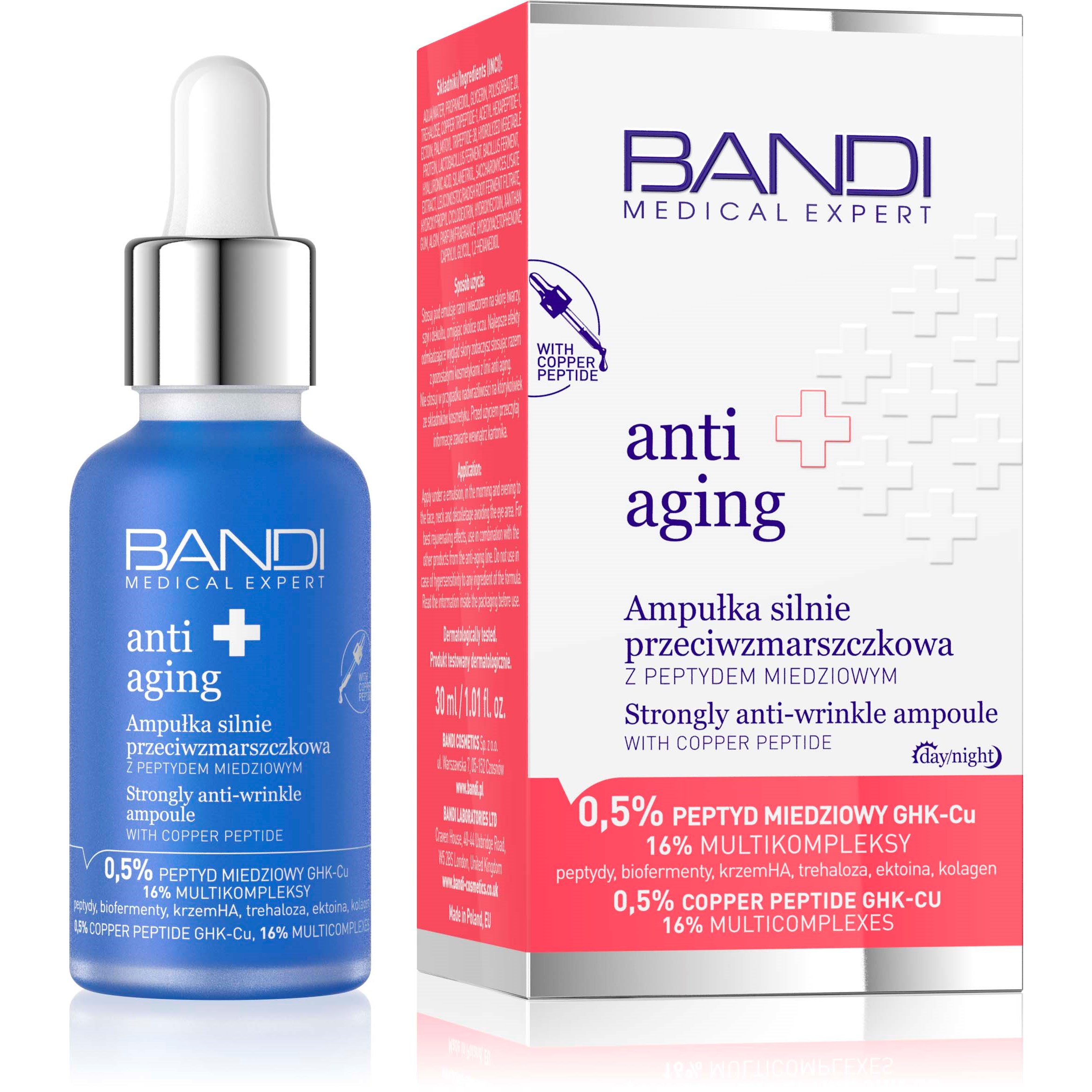 Bandi Medical Expert Anti Aging Strongly Anti-Wrinkle Ampoule With Cop (obrázok 3)