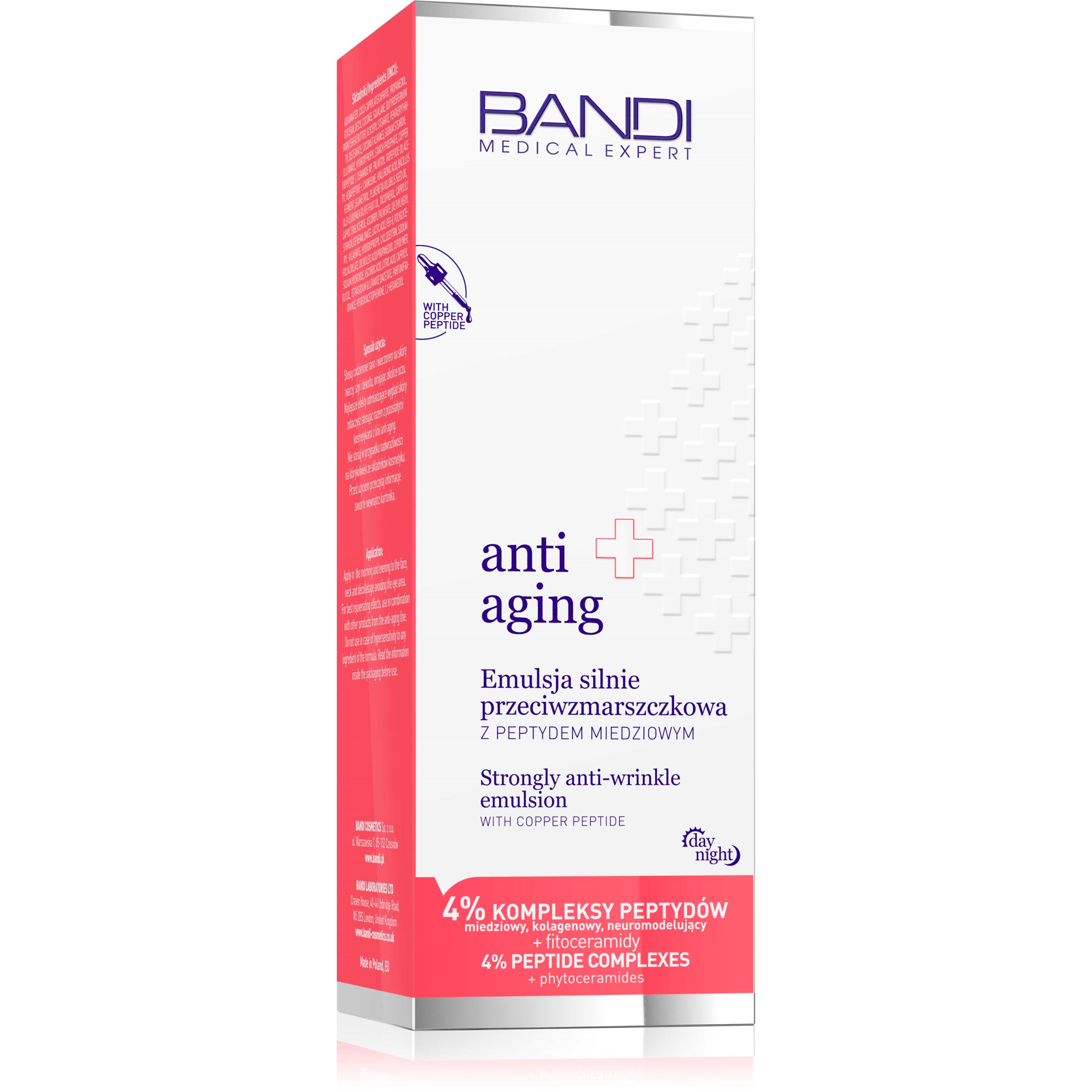 Bandi Medical Expert Anti Aging Strongly Anti-Wrinkle Emulsion With Co (obrázok 2)