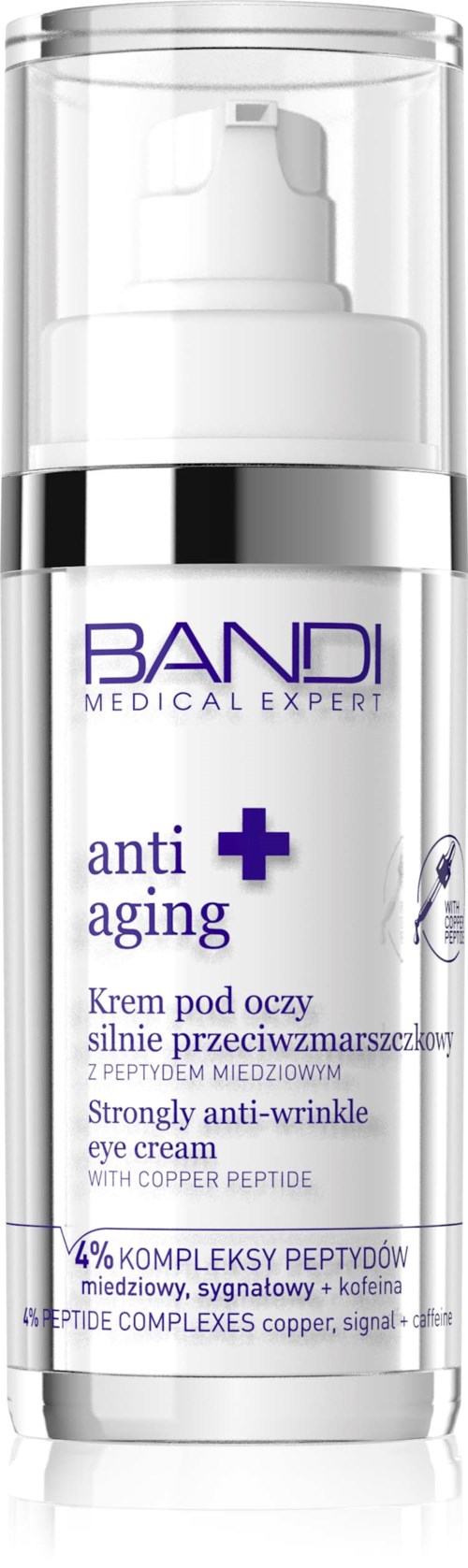 Bandi Medical Expert Anti Aging Strongly Anti-Wrinkle Eye Cream With Copper Peptide 30 ml