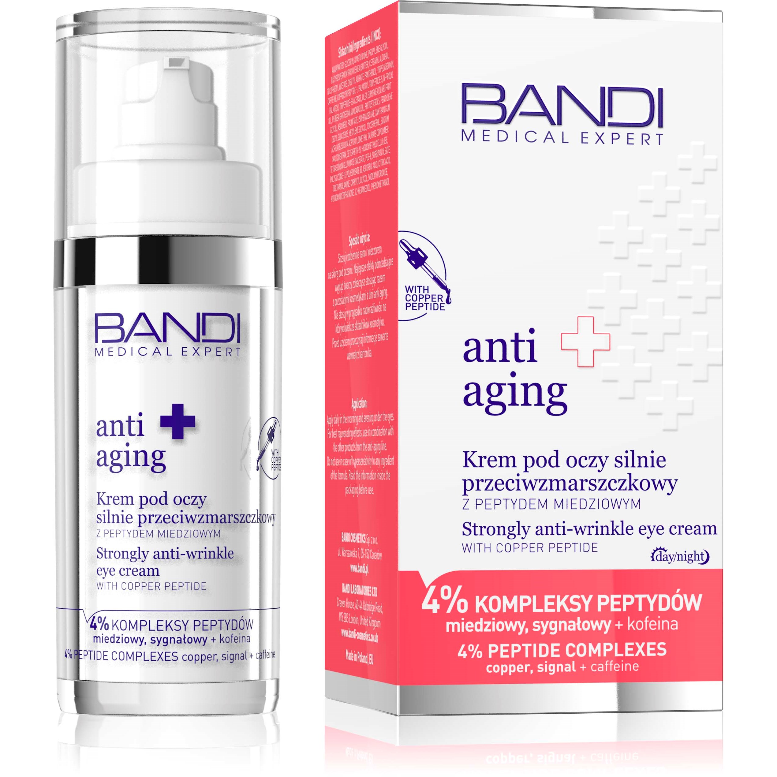 Bandi Medical Expert Anti Aging Strongly Anti-Wrinkle Eye Cream With C (obrázok 3)