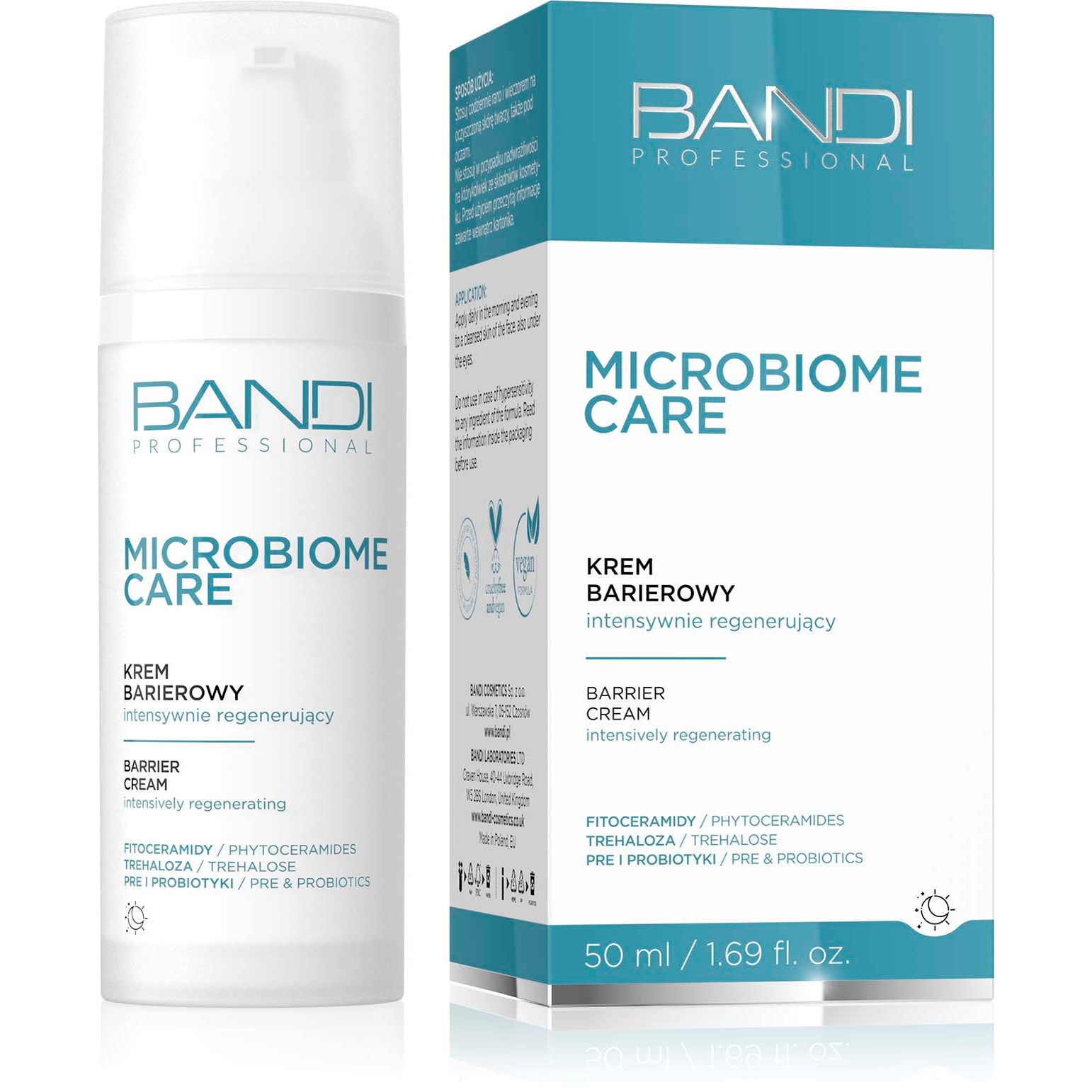 Bandi Microbiome Care Barrier Cream Intensively Regenerating 50 ml (obrázok 3)