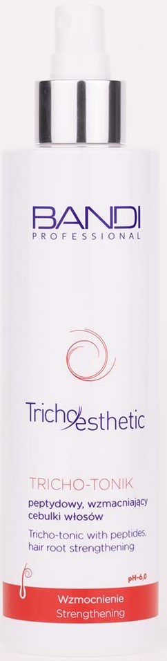Bandi Tricho-esthetic Tricho-tonic with peptides hair root strengthening 230 ml
