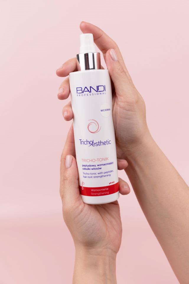 Bandi Tricho-esthetic Tricho-tonic with peptides hair root strengthening 230 ml