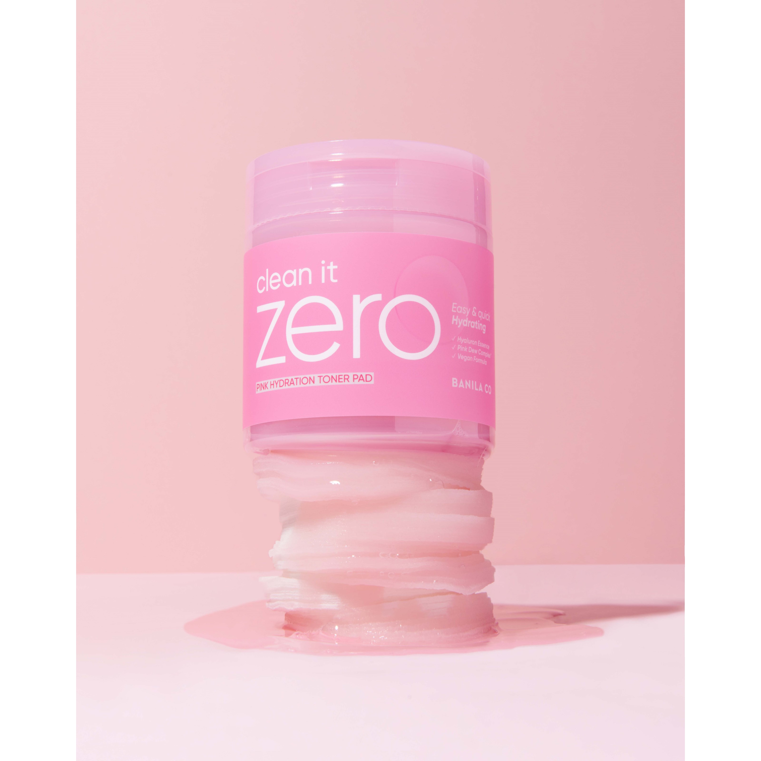 Banila Co Clean It Zero Pink Hydration Toner Pad 235 ml (obrázok 10)