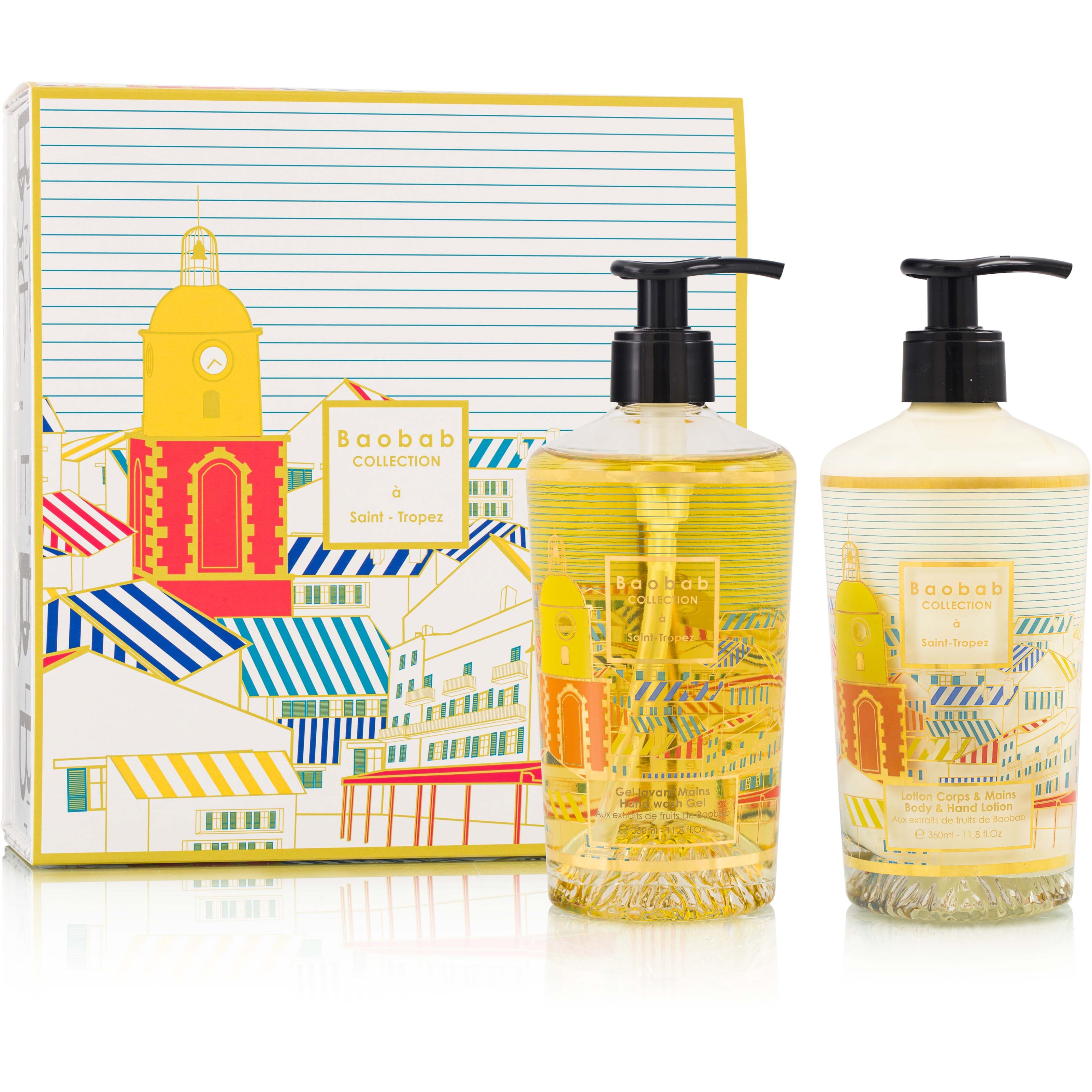 Baobab Collection à Saint-Tropez Gift Box Body & Hand Lotion + Hand Wa