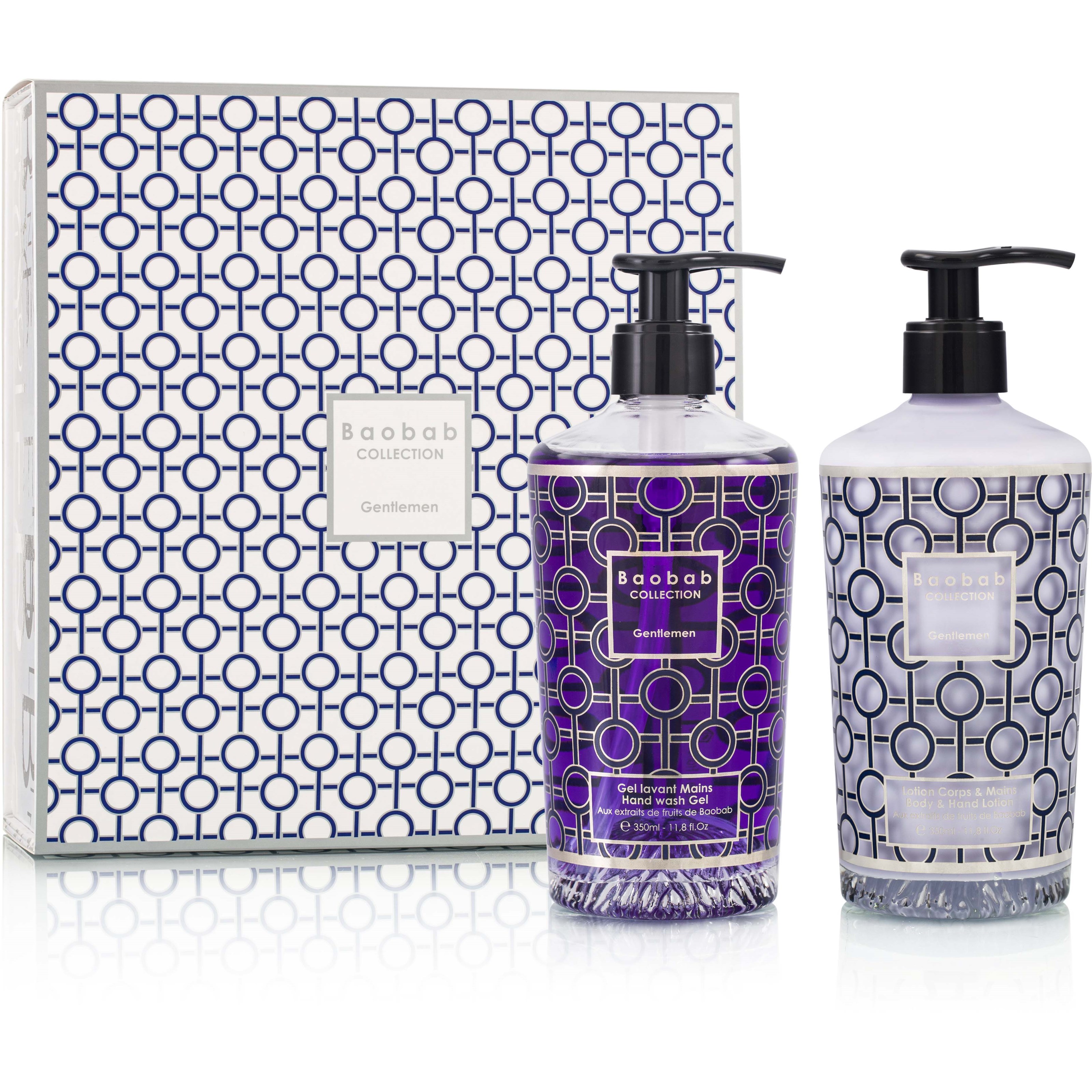 Baobab Collection Gentlemen Gift Box Body & Hand Lotion + Hand Wash Ge