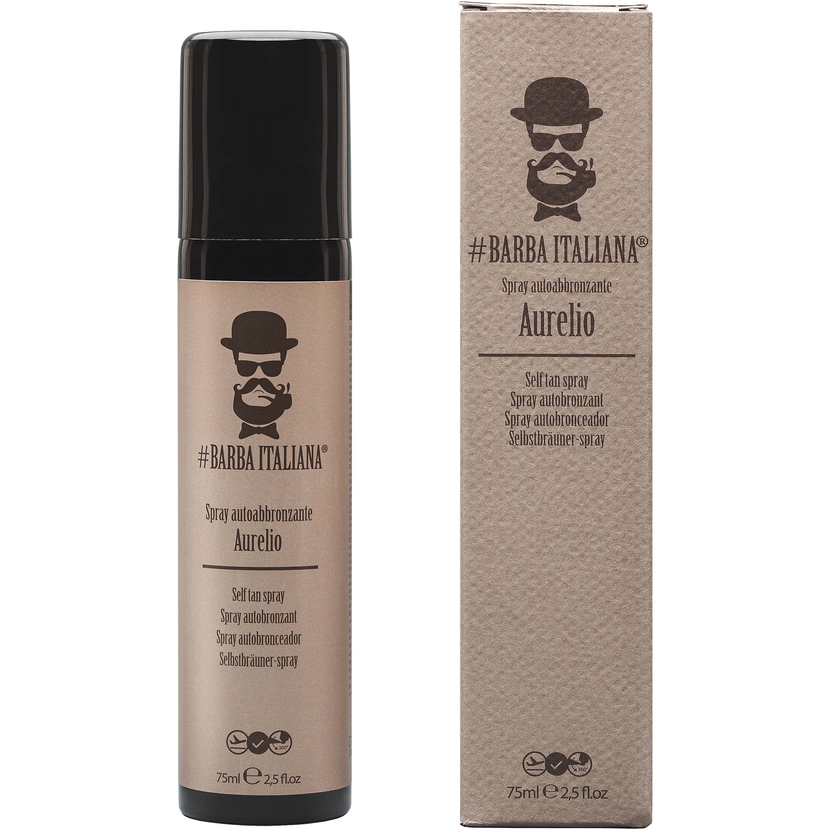 Läs mer om Barba Italiana AURELIO Self tanning spray 75 ml