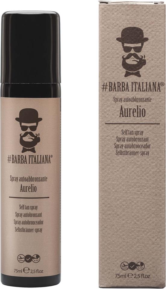 Barba Italiana AURELIO Self tanning spray 75 ml