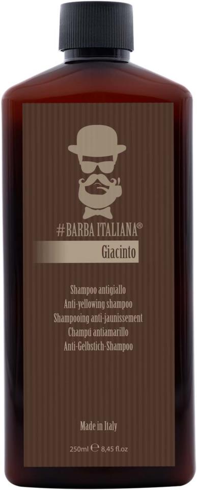 Barba Italiana GIACINTO Anti yellow shampoo 250 ml