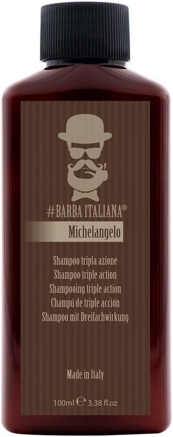 Barba Italiana MICHELANGELO Triple action shampoo 100 ml