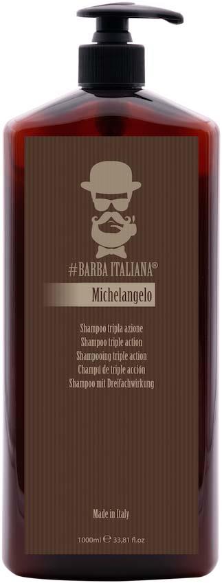 Barba Italiana MICHELANGELO Triple action shampoo 1000 ml