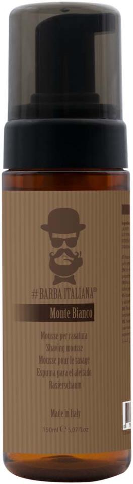 Barba Italiana MONTE BIANCO Shaving mousse 150 ml