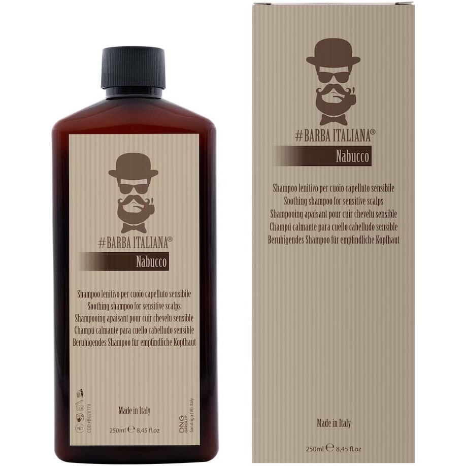 Läs mer om Barba Italiana NABUCCO Soothing Shampoo for Sensitive scalp 250 ml