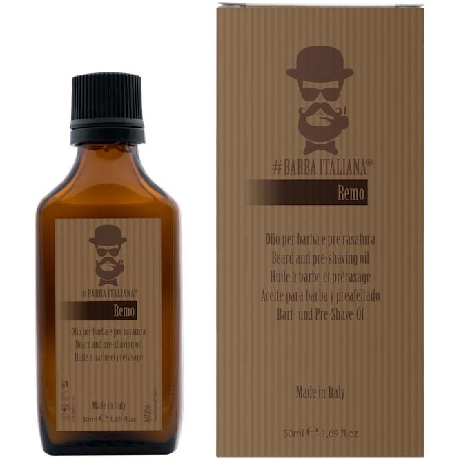 Läs mer om Barba Italiana REMO Beard Oil 50 ml