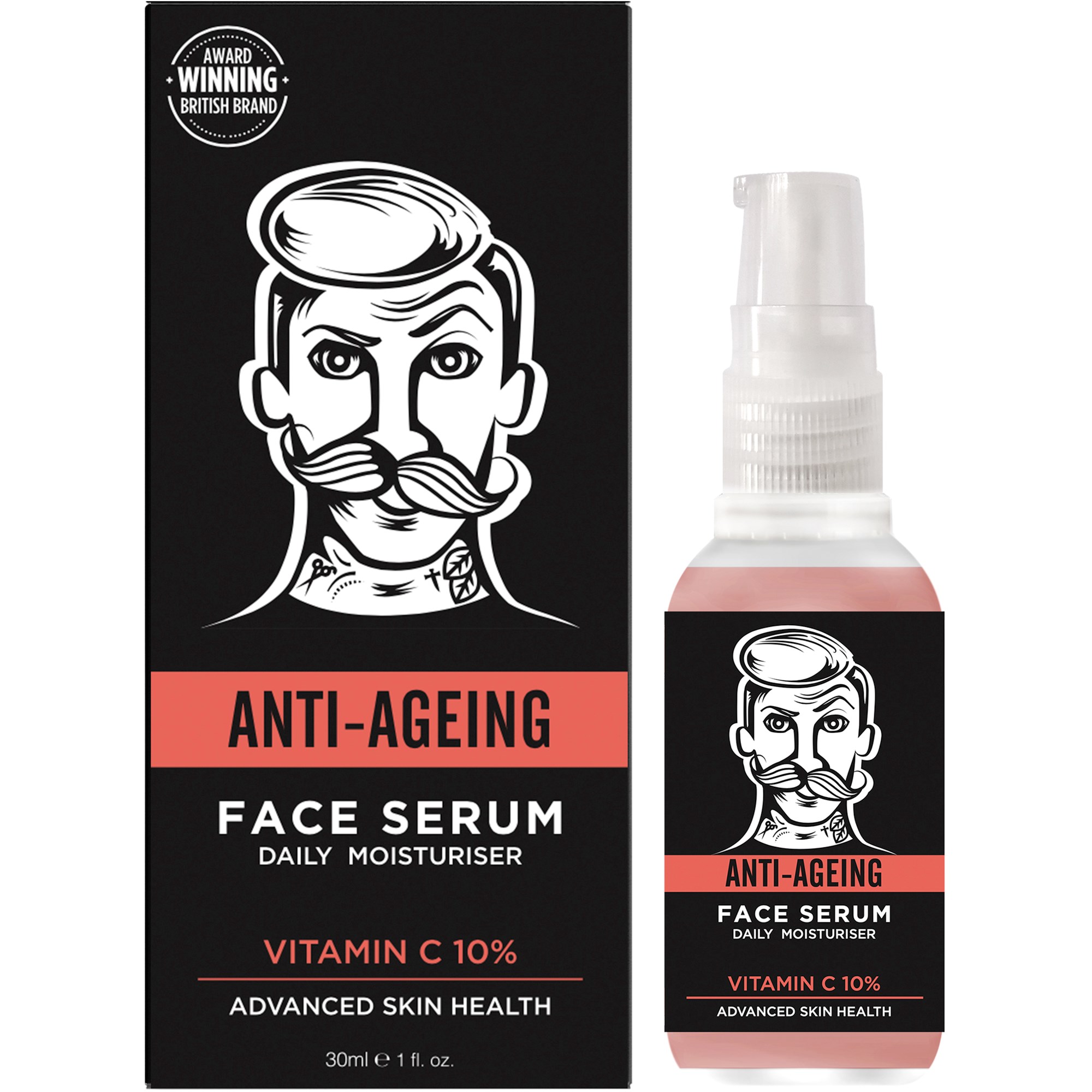 Läs mer om Barber pro Anti-Ageing Face Serum Vitamin-C 30 ml