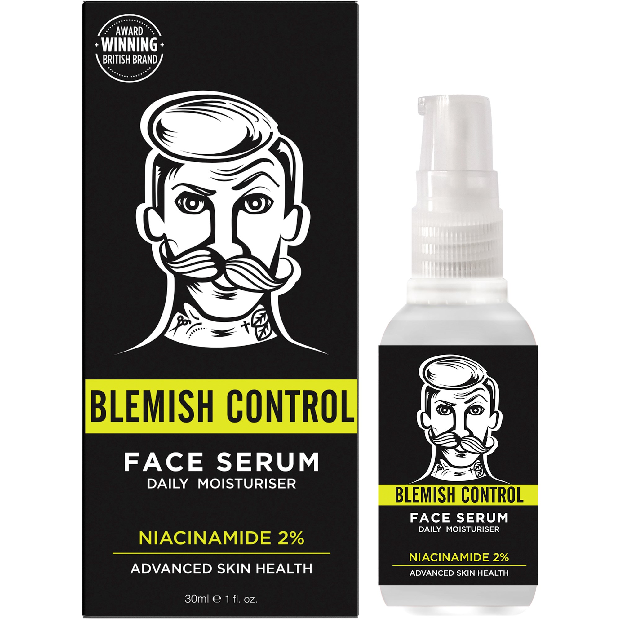 Läs mer om Barber pro Blemish Control Face Serum Niacinamide 30 ml