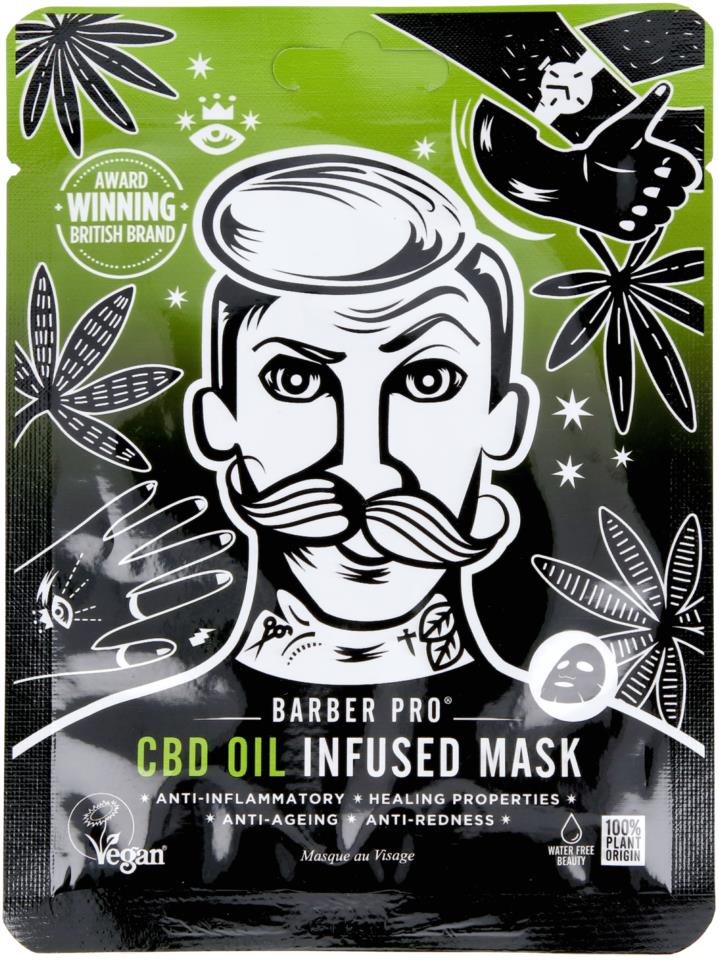 Barber Pro CBD Oil Infused Mask