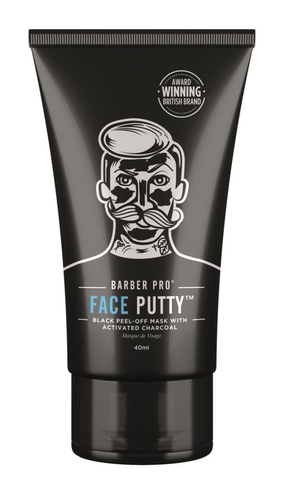Barber PRO Face Putty  Black Peel off mask