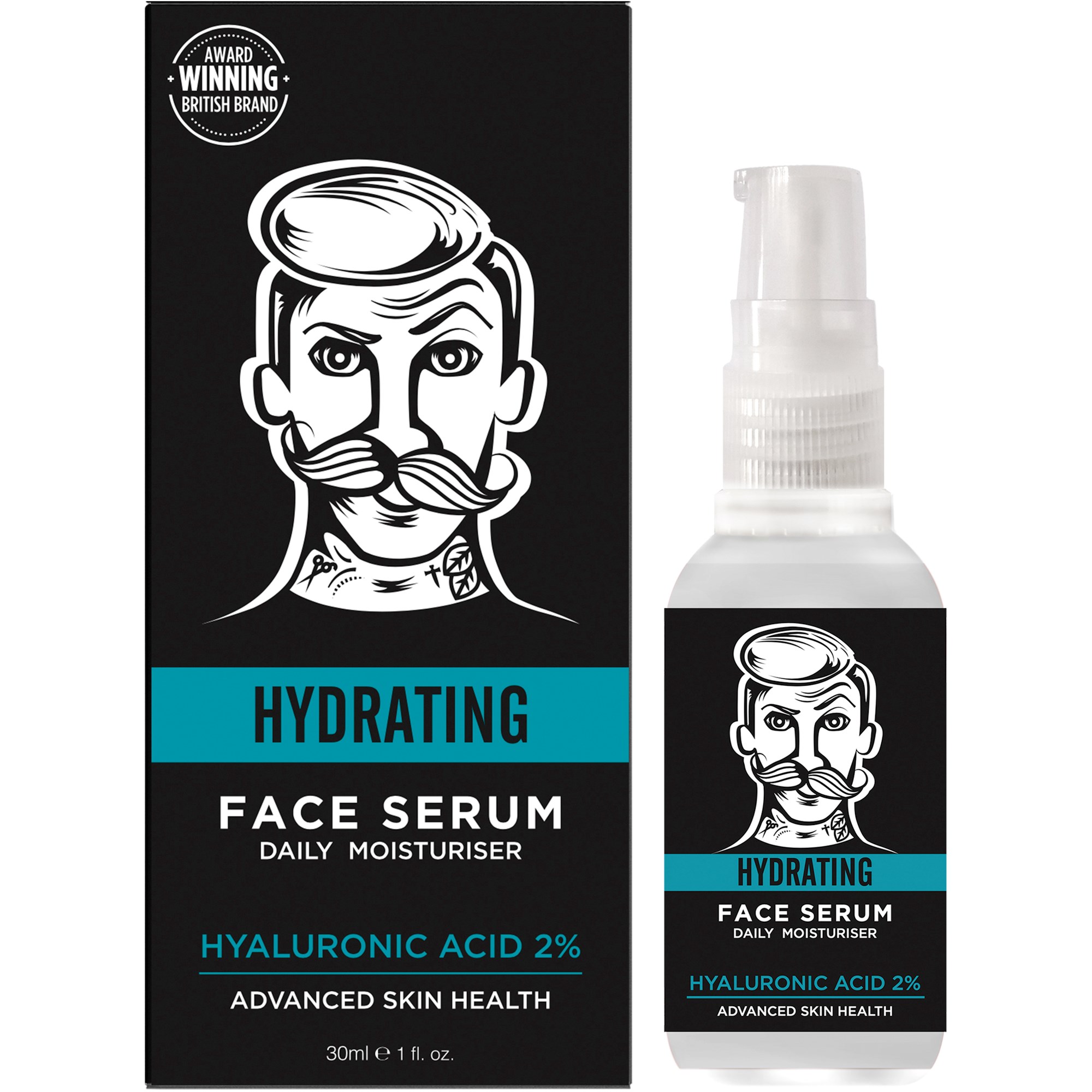Läs mer om Barber pro Hydrating Face Serum Hyaluronic Acid 30 ml