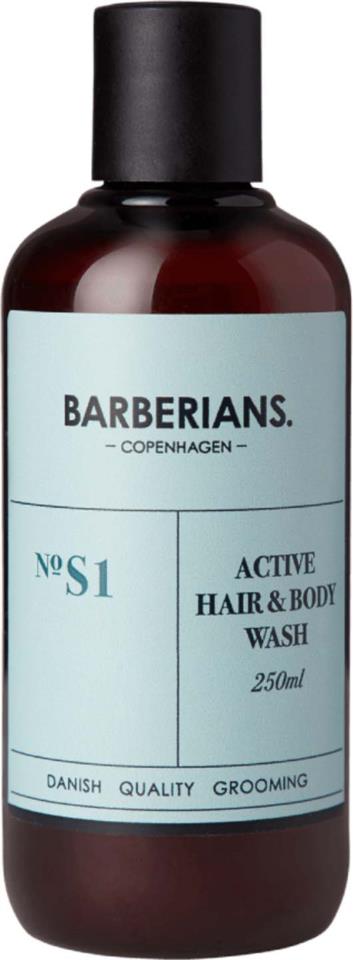 Barberians CPH Active Hair & Body wash 250 ml