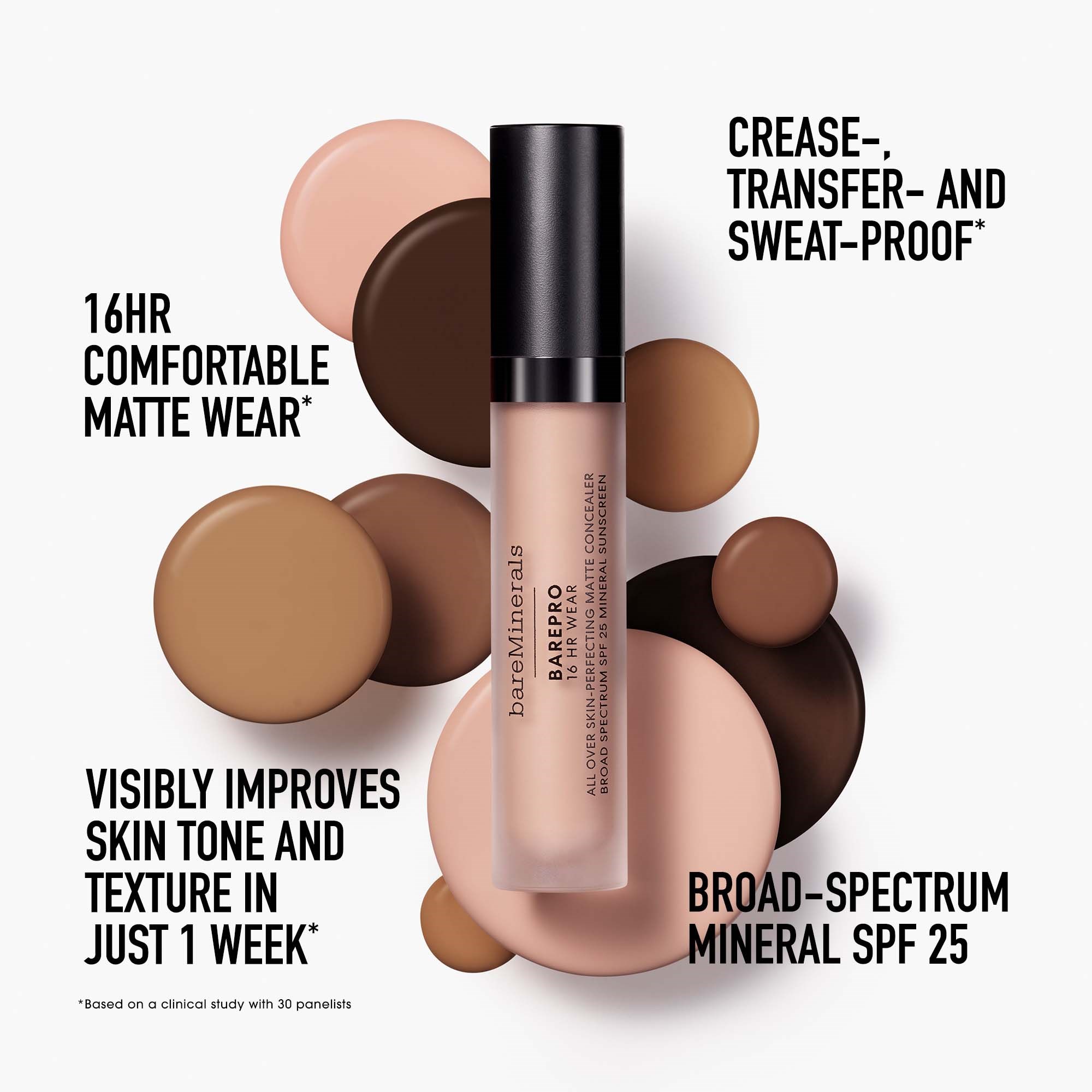 bareMinerals BAREPRO 16HR All Over Skin-Perfecting Matte Concealer SPF (obrázok 7)