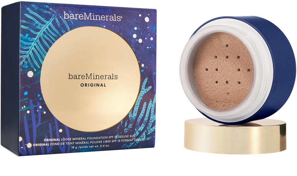 Bare Minerals Gift Set Deluxe Original Loose Foundation – Medium Tan