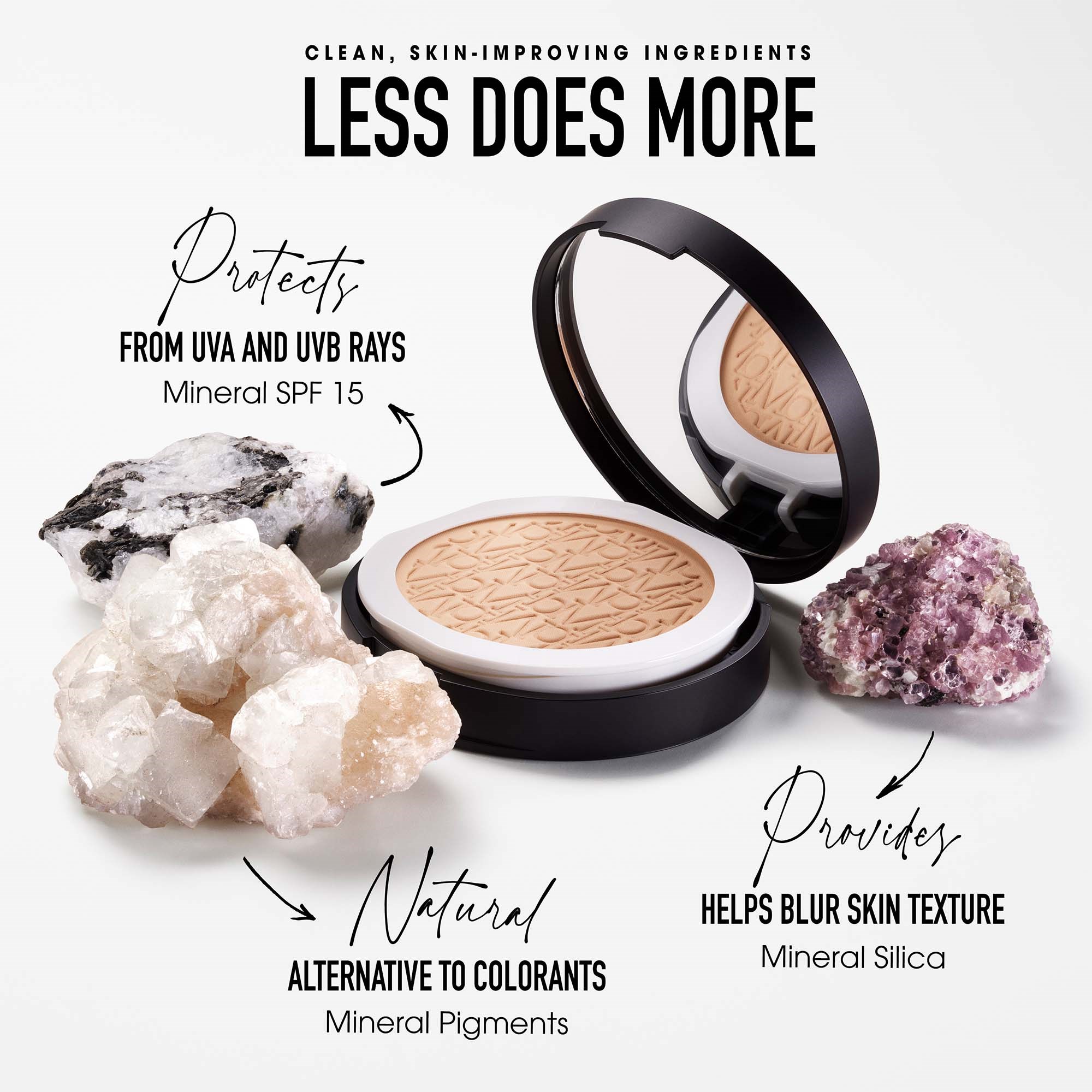 bareMinerals ORIGINAL Pressed Powder Foundation SPF 15 Neutral Ivory 0 (obrázok 5)