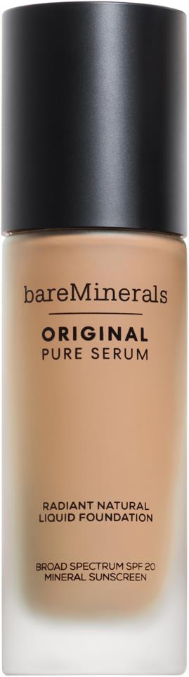 bareMinerals ORIGINAL Pure Serum Radiant Natural Liquid Foundation Mineral SPF 20 Light Neutral 2.5