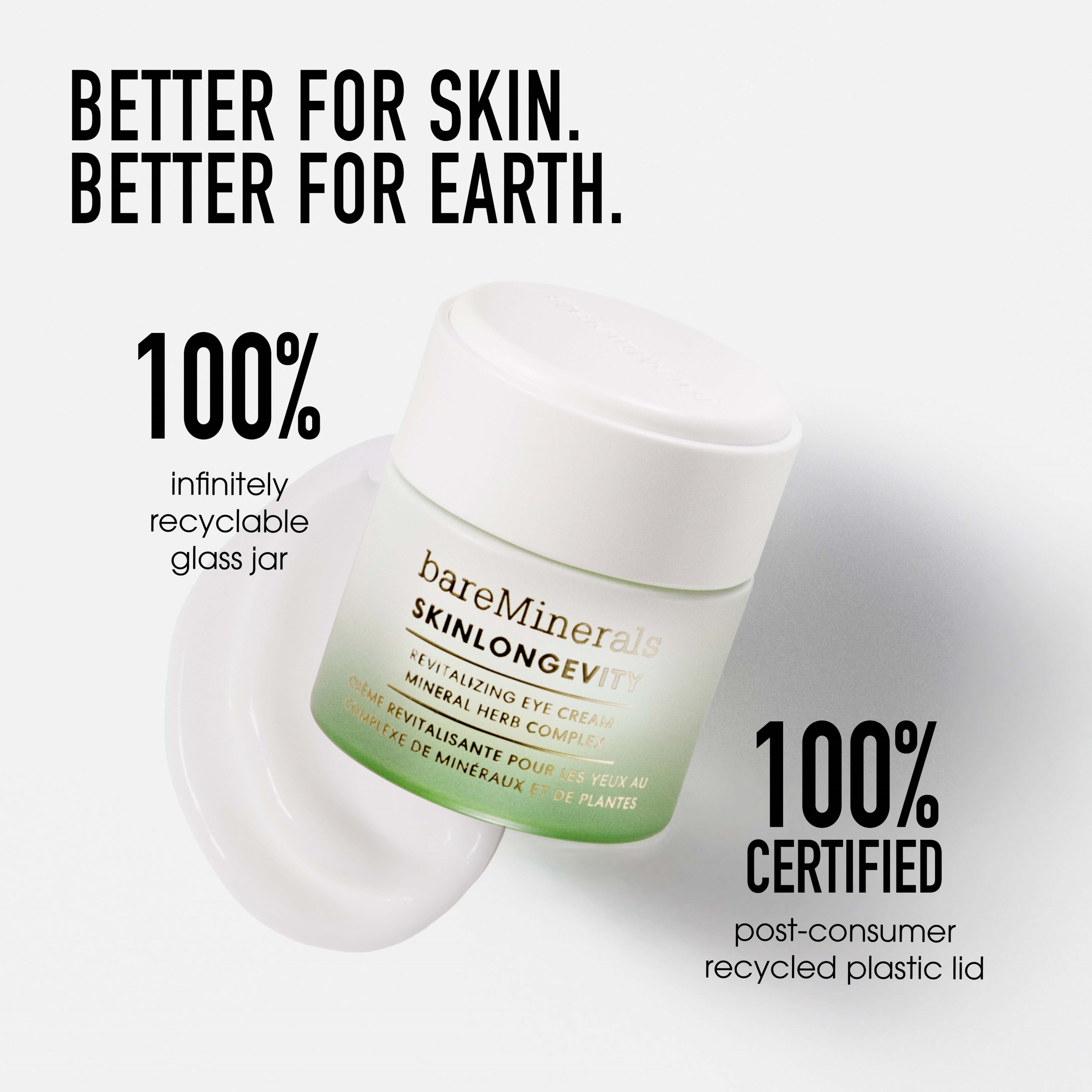 bareMinerals SKINLONGEVITY Revitalizing Eye Cream 15 g (obrázok 6)