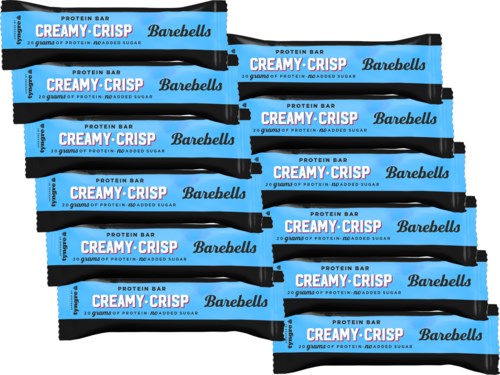 Barebells Orginal Bars Protein Bar Creamy Crisp 12-Pack
