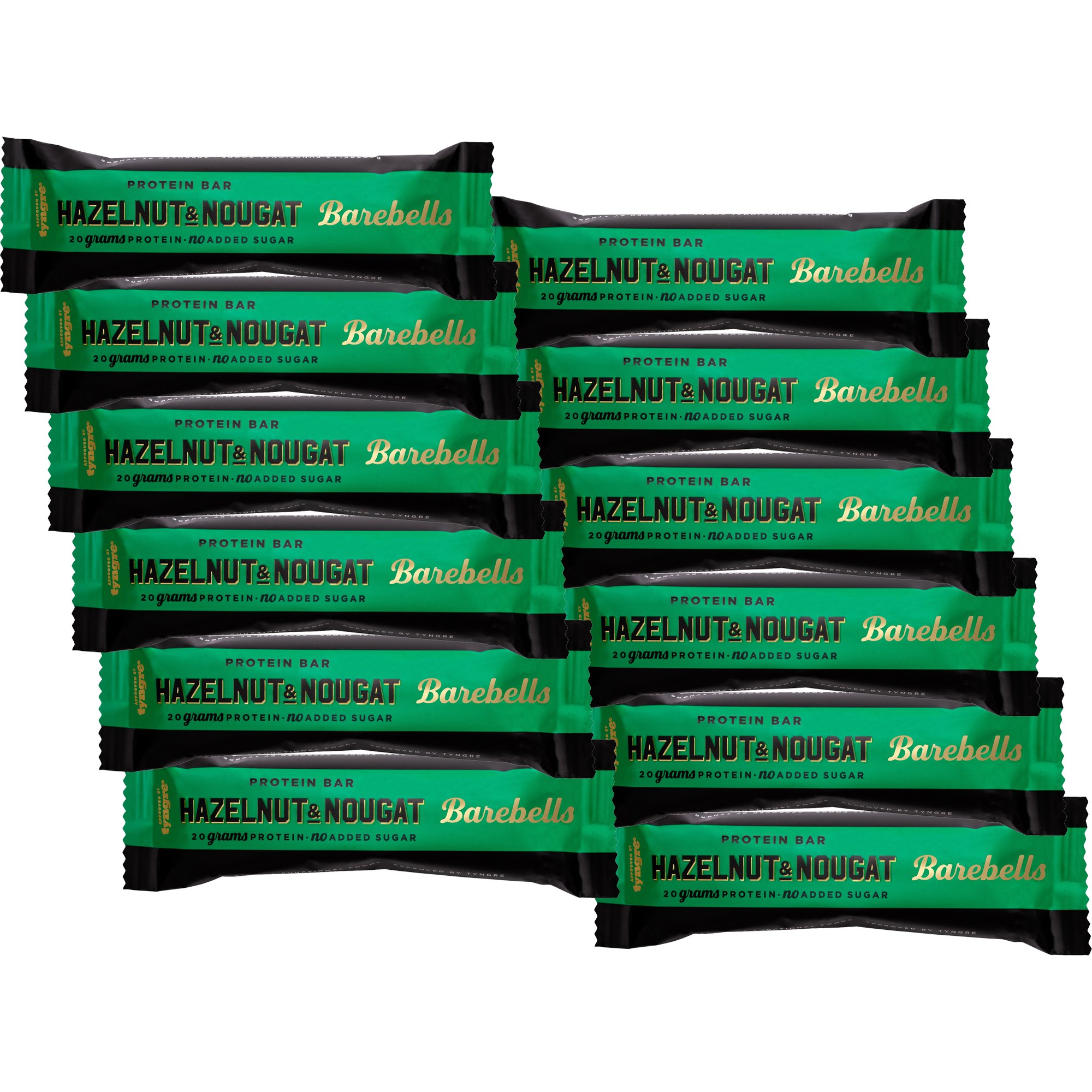 Barebells Orginal Bars Protein Bar Hazelnut Nougat 12-Pack