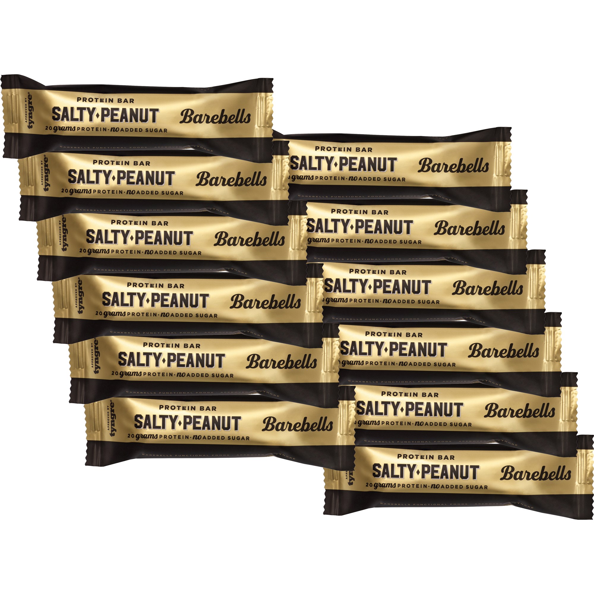 Bilde av Barebells Orginal Bars Protein Bar Salty Peanut 12-pack