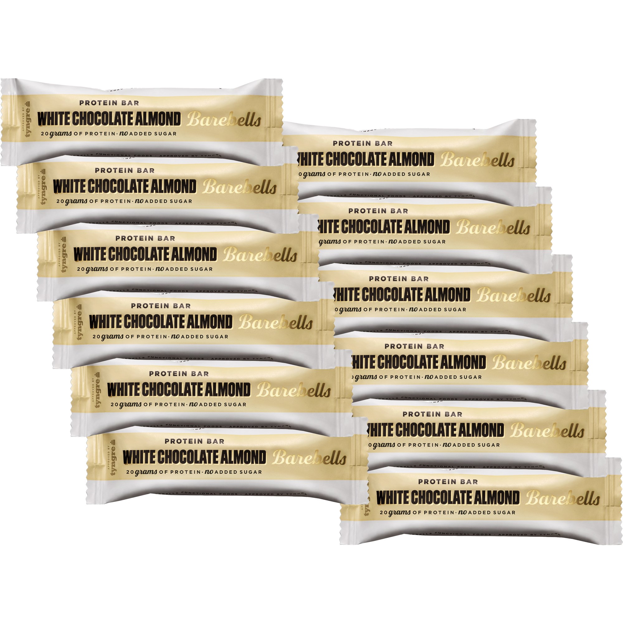 Bilde av Barebells Orginal Bars Protein Bar White Chocolate Almond 12-pack