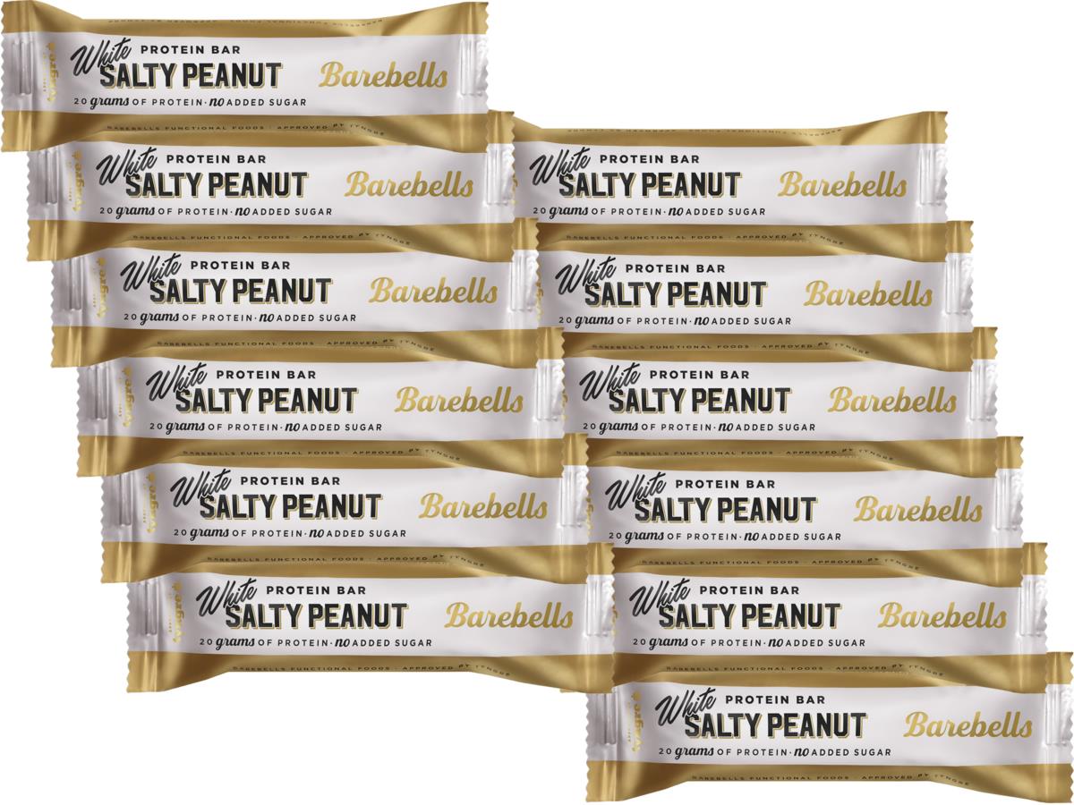 Barebells Orginal Bars Protein Bar White Salty Peanut 12-Pack | lyko.com