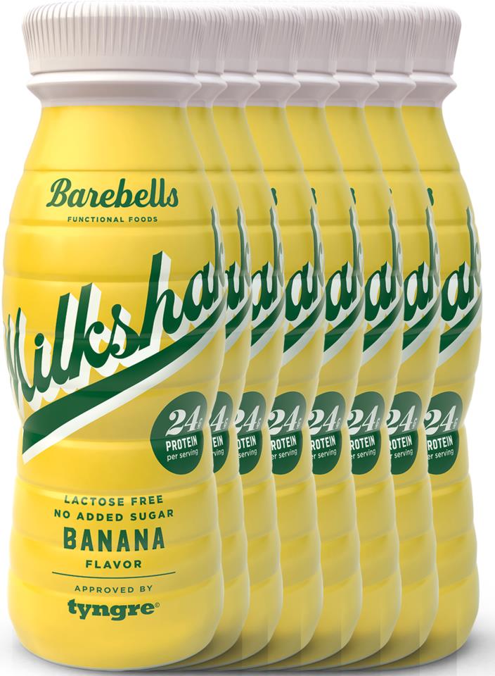 Barebells Protein Milkshake Banana 8-Pack