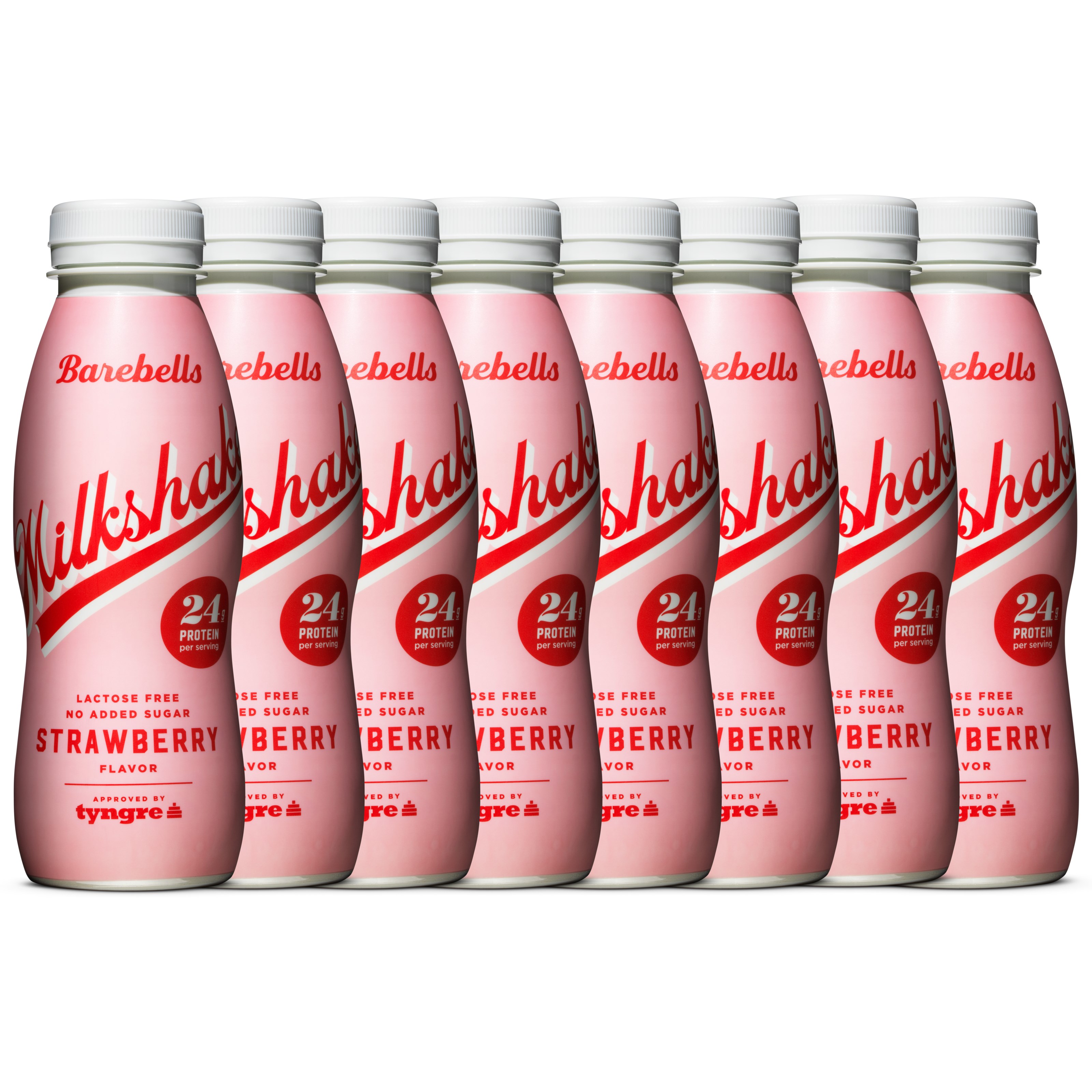 Barebells Protein Milkshake Strawberry 8-Pack