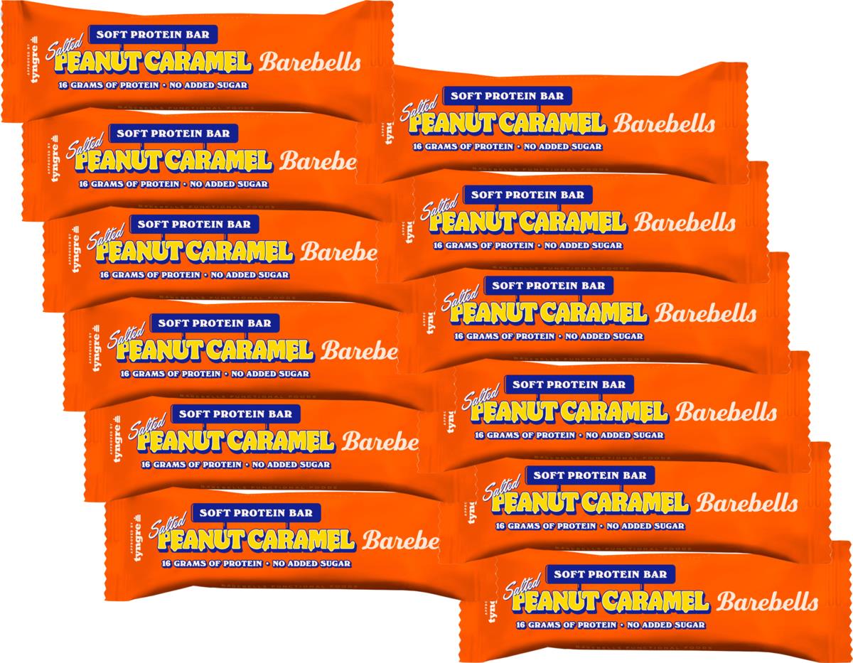 Barebells Soft Bars Peanut Caramel 12Pack
