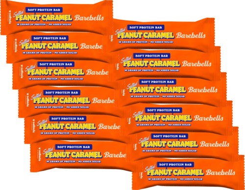 Barebells Soft Bars Peanut Caramel 12-Pack