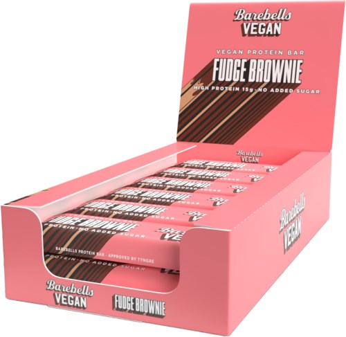 Barebells Vegan Fudge Brownie 55 g x 12