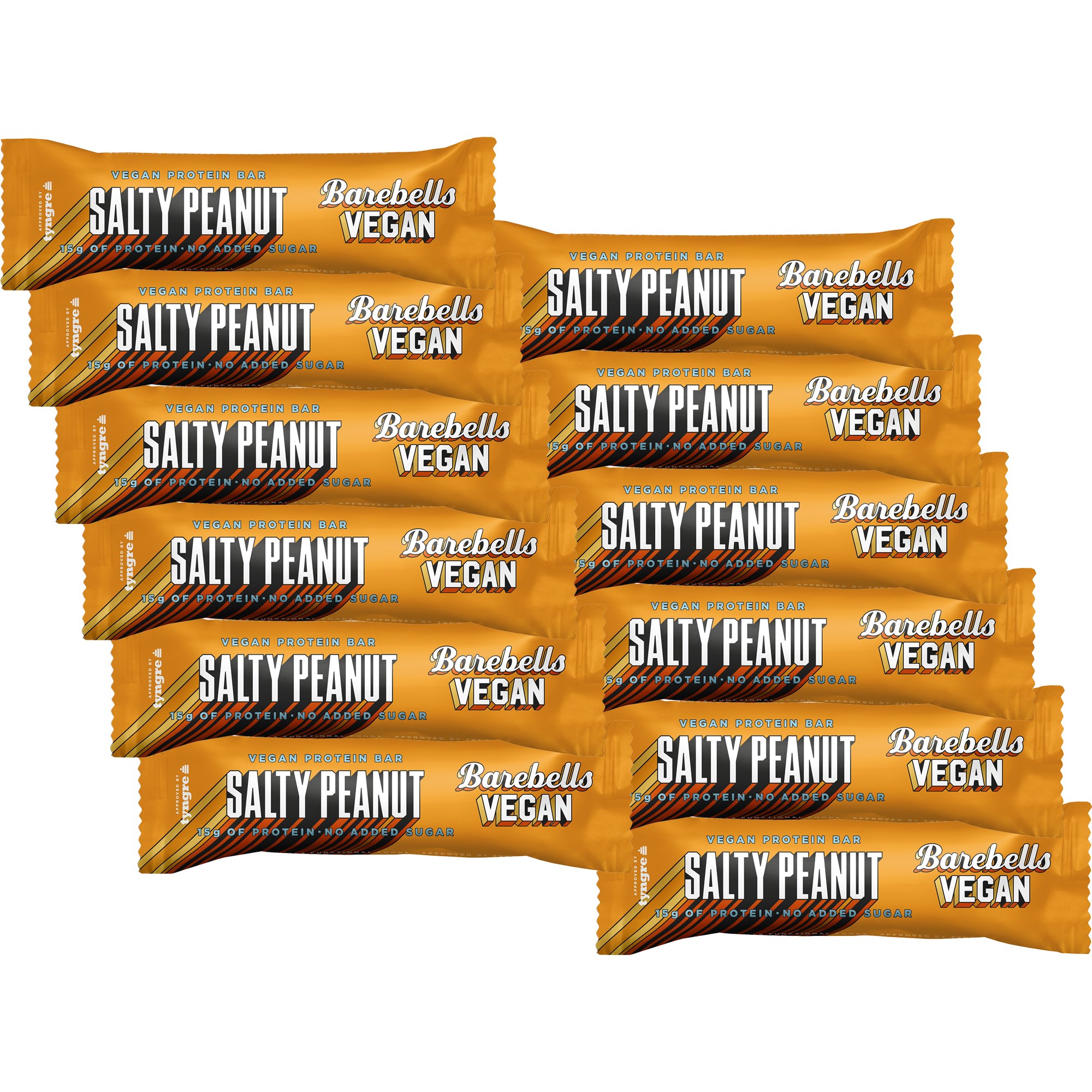 Bilde av Barebells Vegan Bars Protein Bar Salty Peanut 12-pack