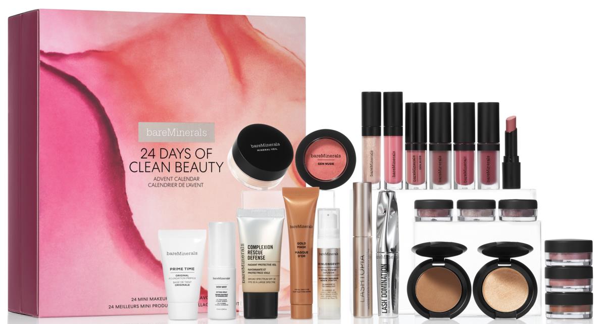 bareMinerals Adventskalender 24 Days Of Clean Beauty
