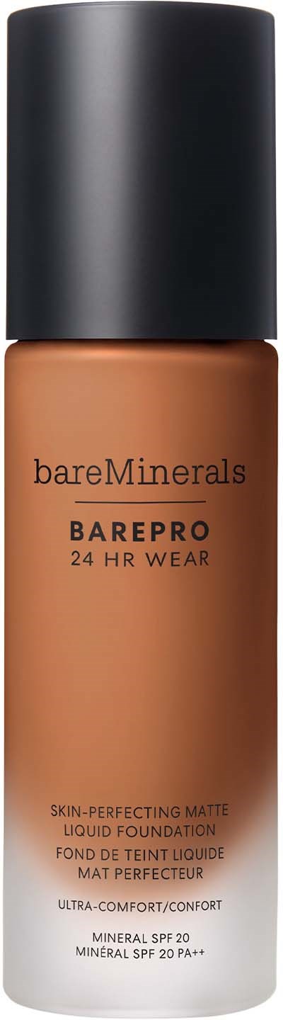 bareMinerals BAREPRO 24HR Skin-Perfecting Matte Liquid Foundation SPF 20 Deep 50 Neutral
