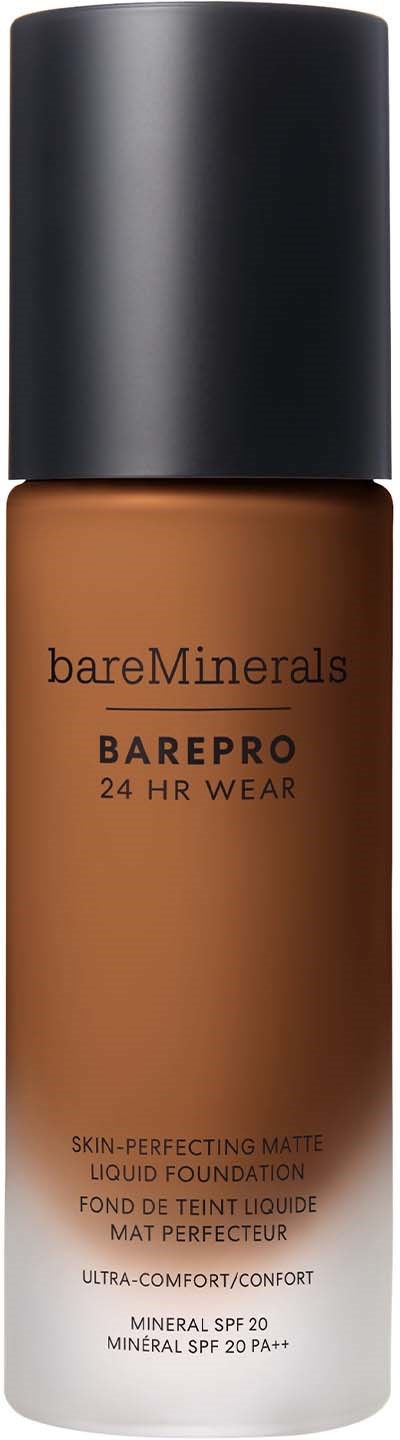 bareMinerals BAREPRO 24HR Skin-Perfecting Matte Liquid Foundation SPF 20 Deep 55 Warm