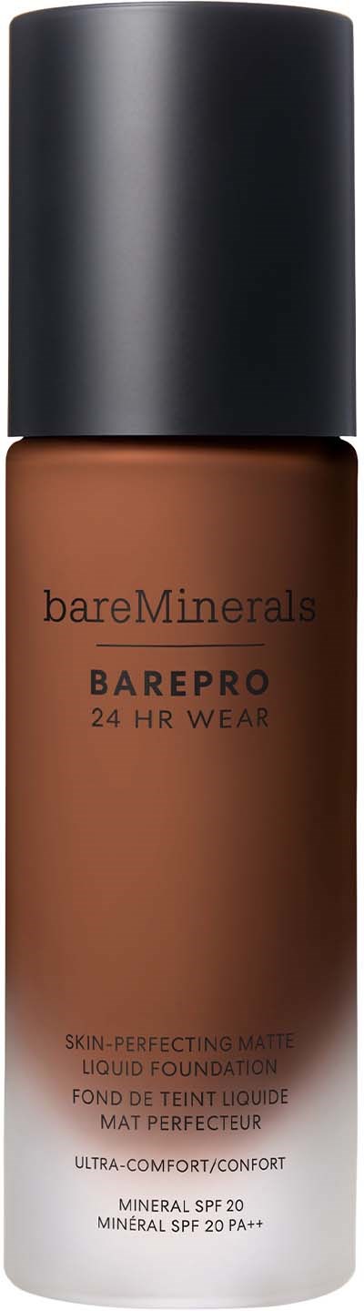 bareMinerals BAREPRO 24HR Skin-Perfecting Matte Liquid Foundation SPF 20 Deep 61 Cool