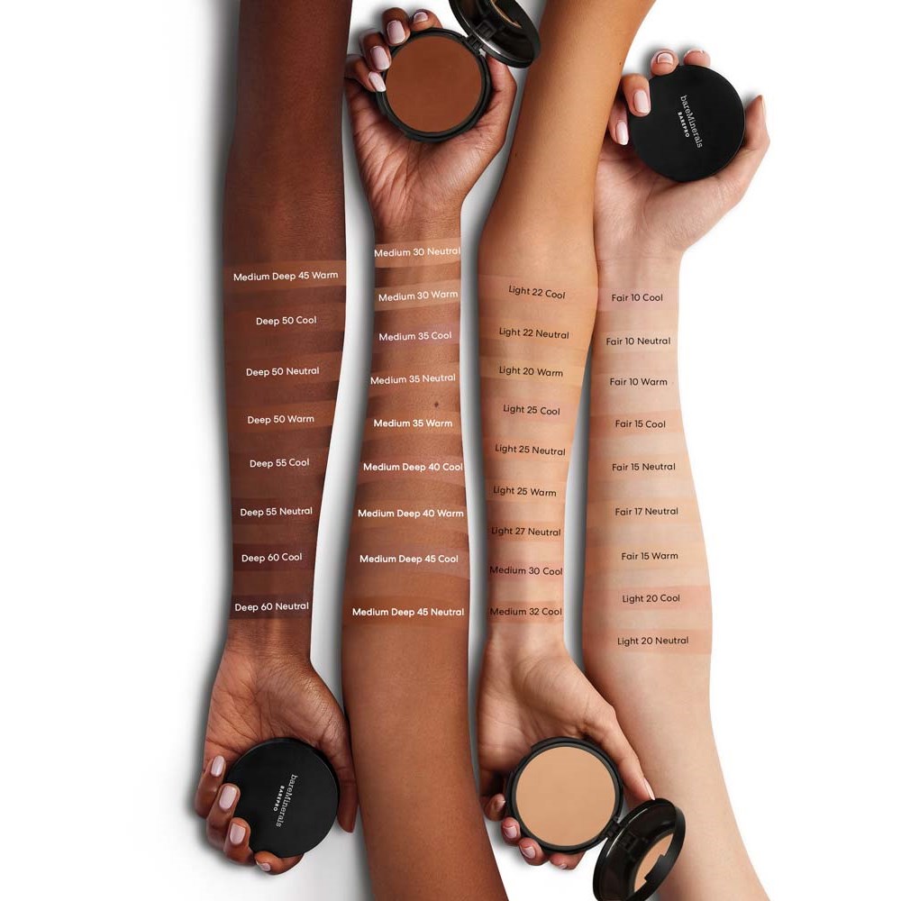 bareMinerals BAREPRO 24HR Skin-Perfecting Powder Foundation Deep 60 Ne (obrázok 4)