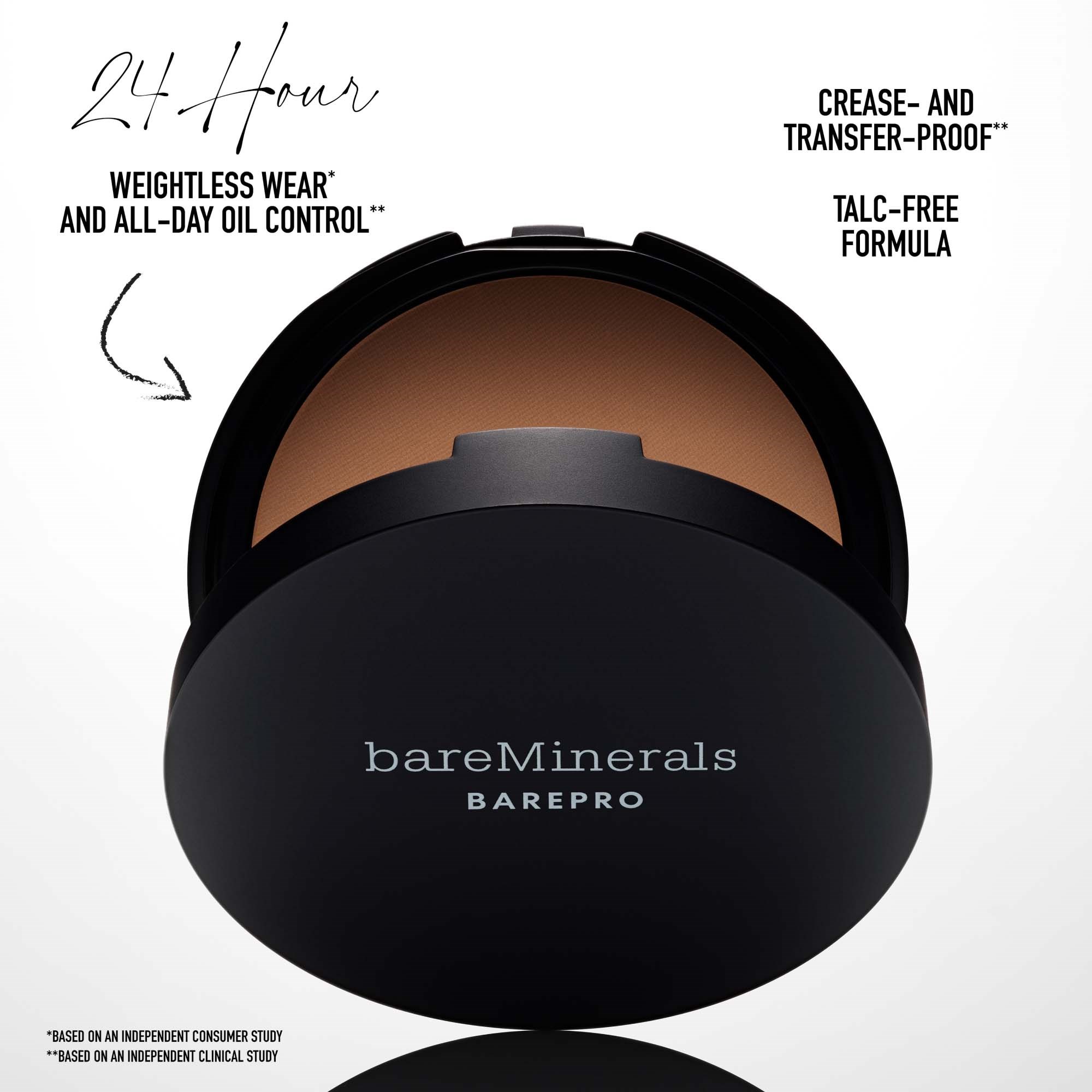 bareMinerals BAREPRO 24HR Skin-Perfecting Powder Foundation Deep 60 Ne (obrázok 6)