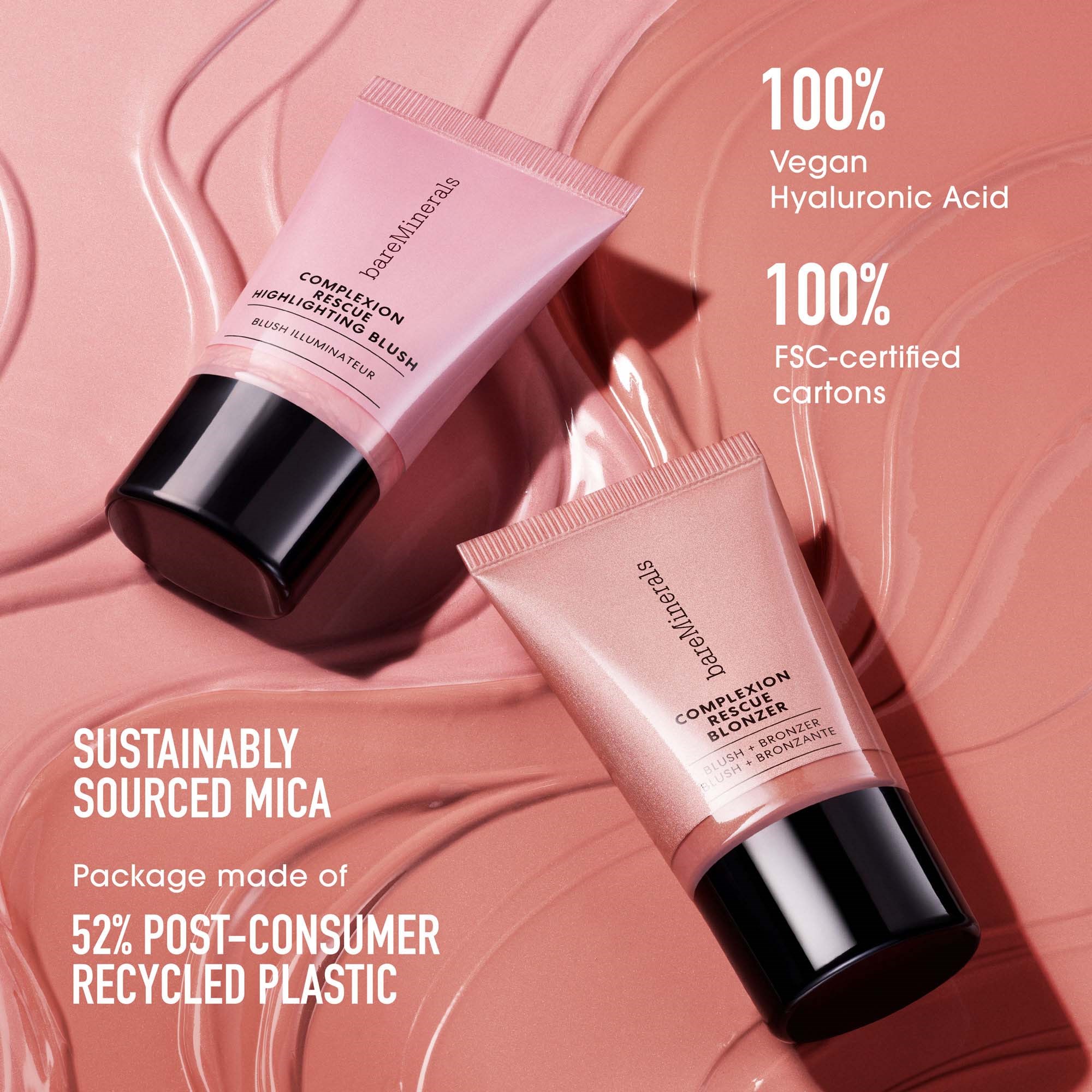 bareMinerals COMPLEXION RESCUE Blonzer Kiss of Rose (obrázok 9)